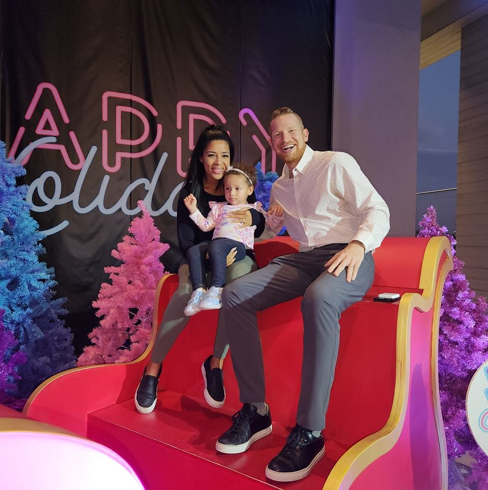 Matthew Michini with family